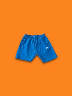 Nike air club fleece sweat shorts royal blue men’s medium