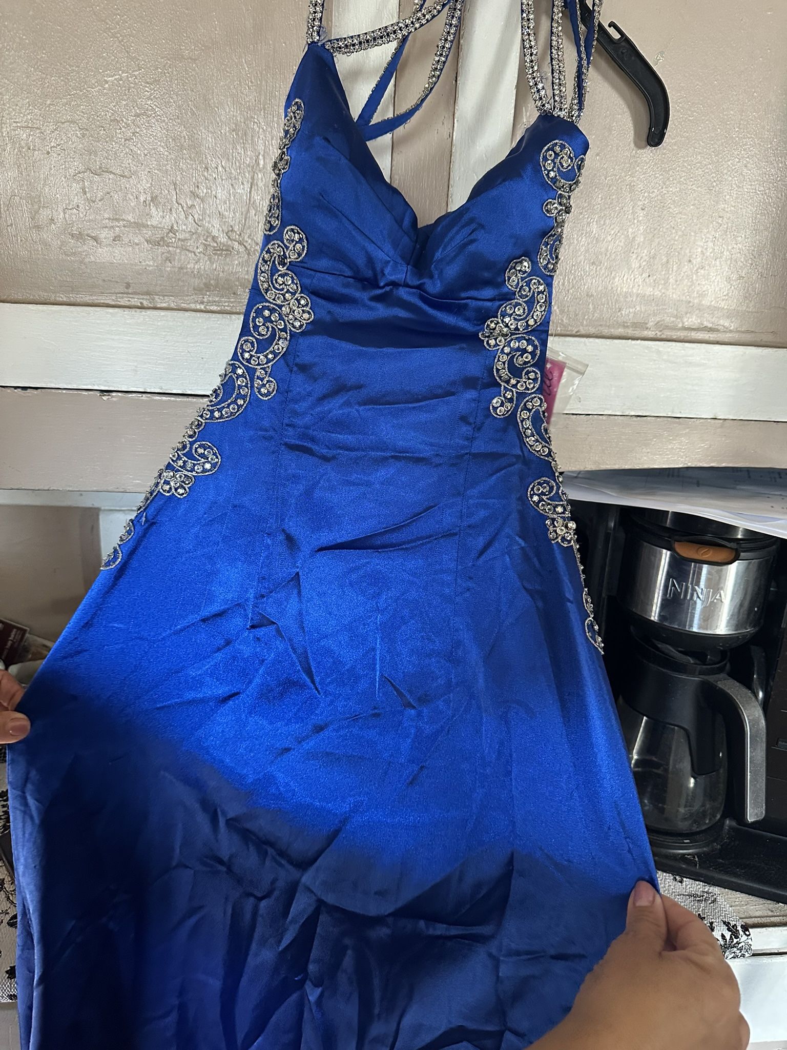 Royal Blue Dress