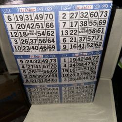 6,000 Bingo Cards 