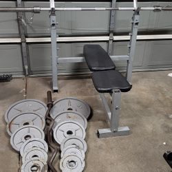 Weight Bwnch and weights 