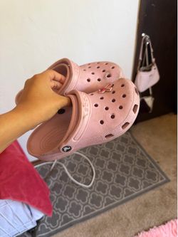 Pink Crocs Size 6 Women