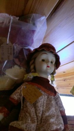 Vintage Porcelain Doll