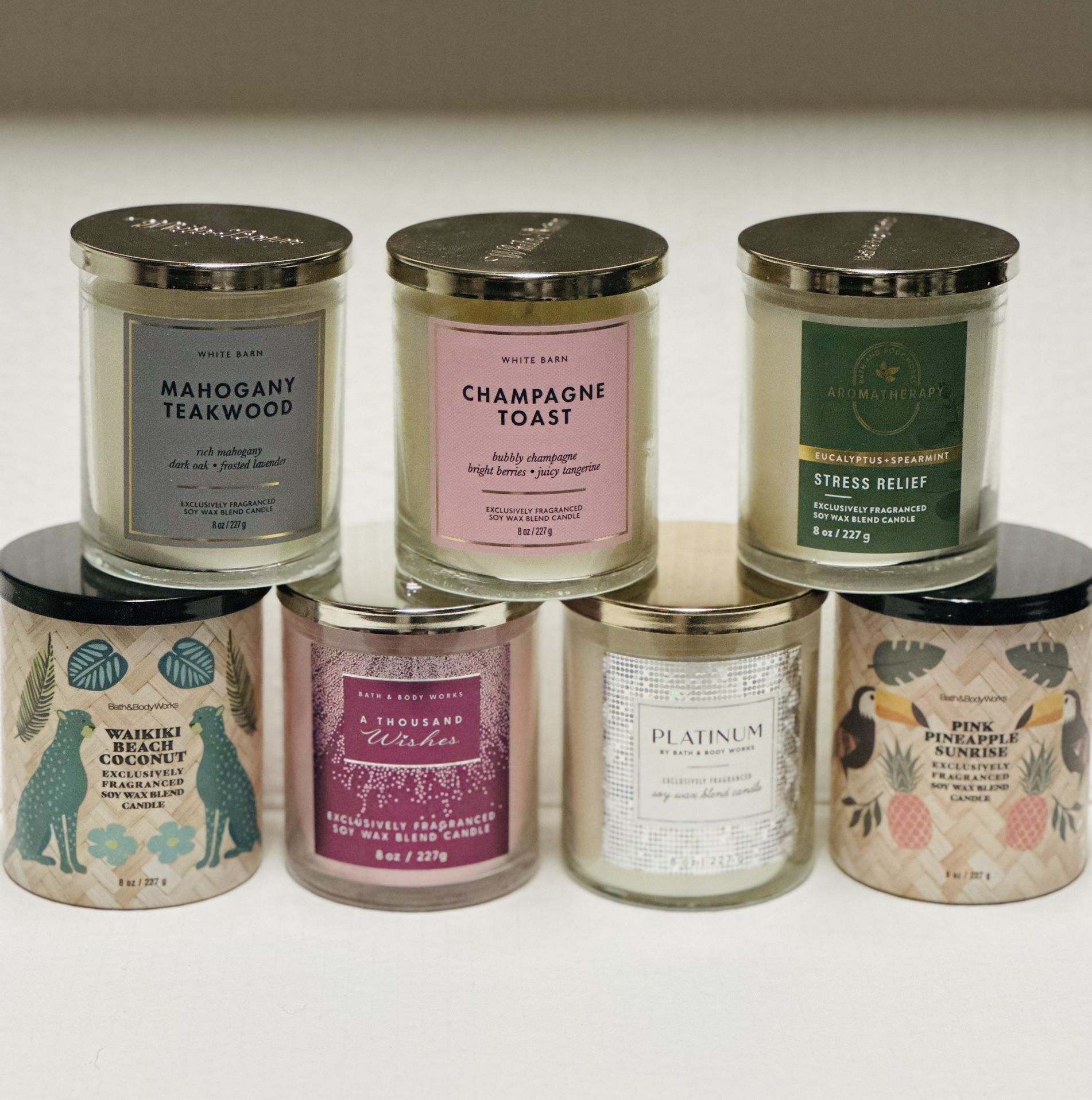 Bath and Body Works Single Wick Candles