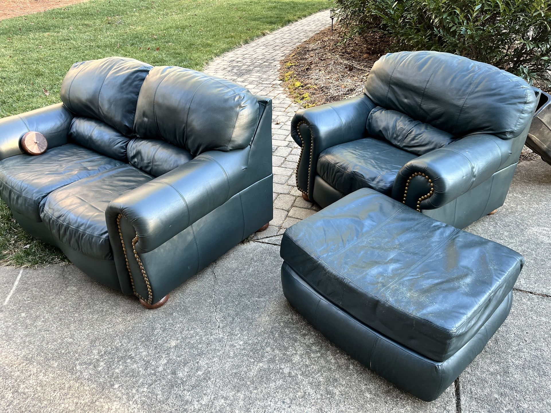 Couch, Love Seat, Chair And Ottoman