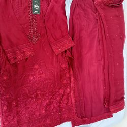 Red Salwarkhameez