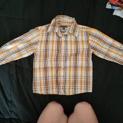 Toddler Button Up Long Sleeve