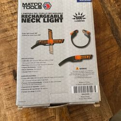 Matco Neck Light Orange 