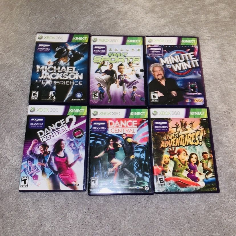 XBOX 360 Kinect Games - $10 each or best offer