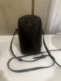 Coach Black Leather Crossbody Bag