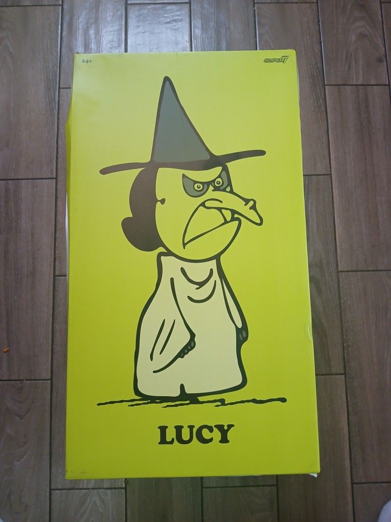 Super7 Supersize Peanuts Lucy in Witch Mask - 21" Peanuts Action Figure