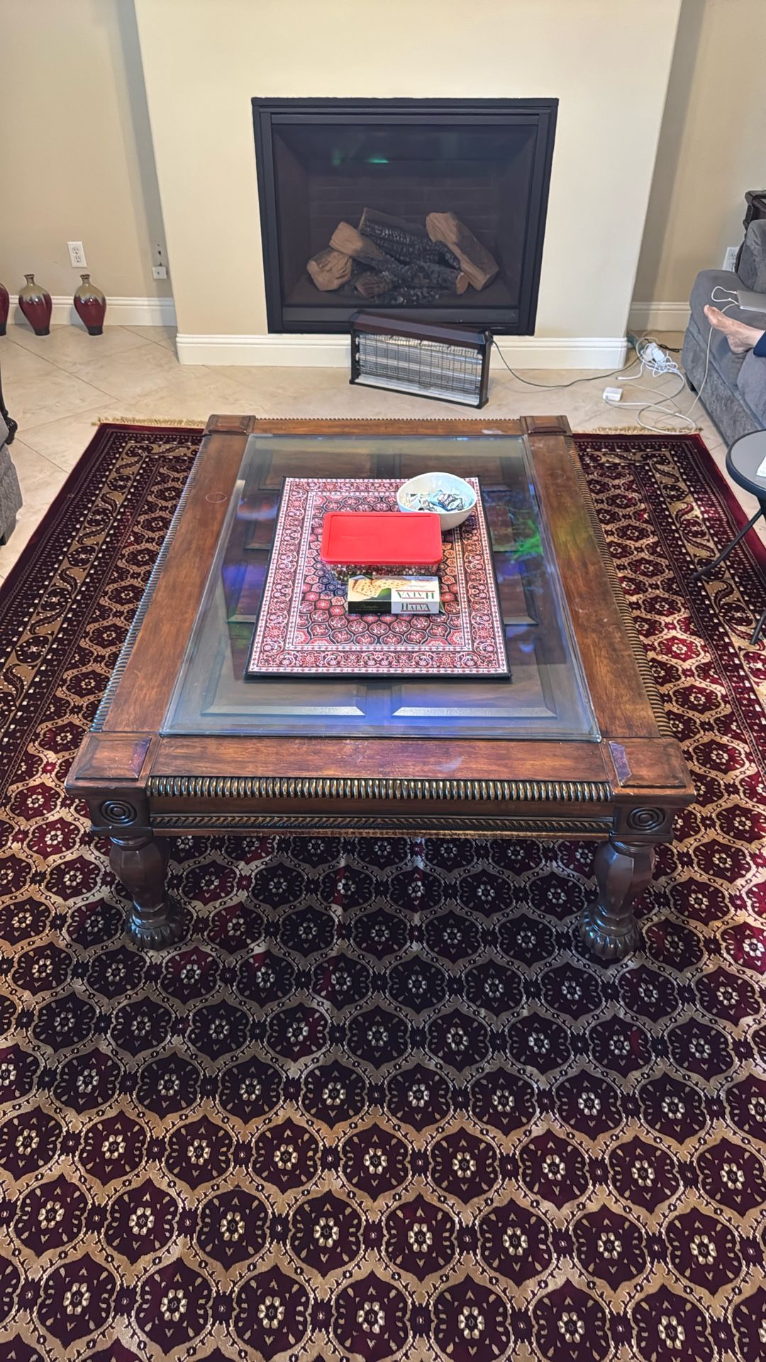 Coffee Table And 2 Side Tables