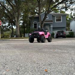 Kid Jeep Pink 