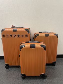 Luggage Set Of 3 - Orange