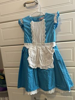 Alice In Wonderland Costume Kids Sz 5/6