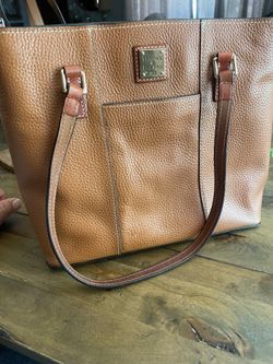 Dooney & Bourke Pebble Leather Tote Purse – Excellent Condition