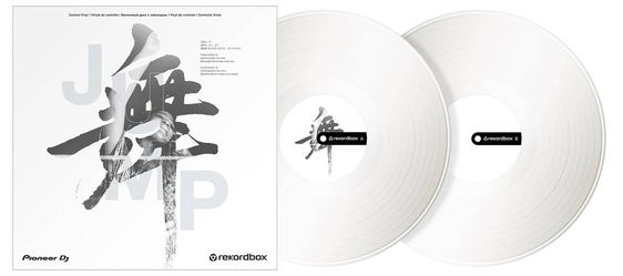 Pioneer DJ RB-VD2-W Set of 2 Rekordbox Control Vinyl - White