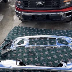 2024 2025 f150 chrome bumpers  pair 