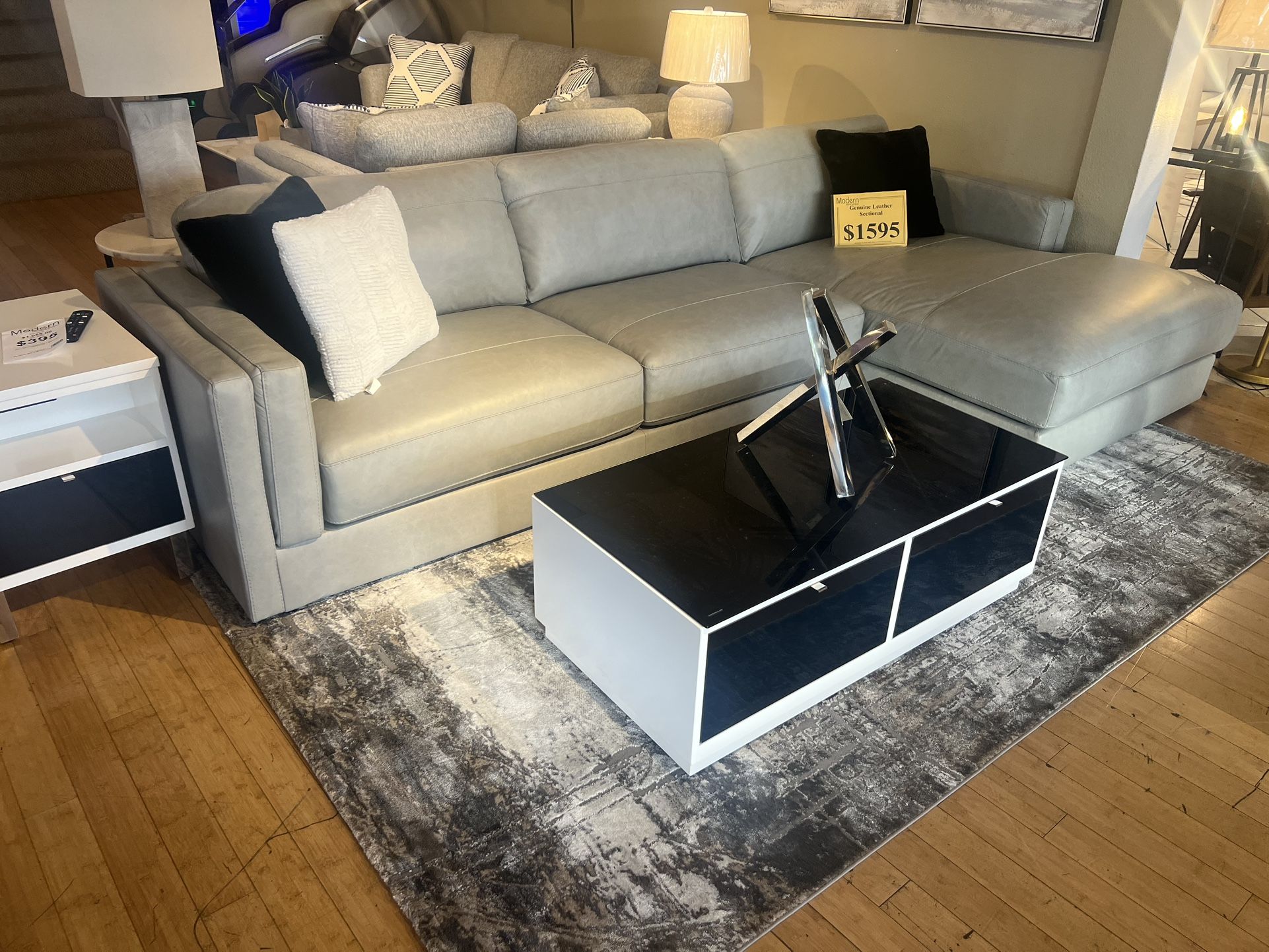 Sectional Leather