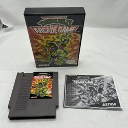 Nintendo Teenage Mutant Ninja Turtles, The Arcade Game In Rental Box