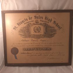 Antique Diploma
