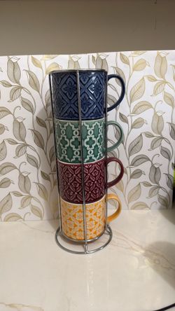 Over and back mug set