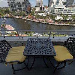 High Top With Two Chairs