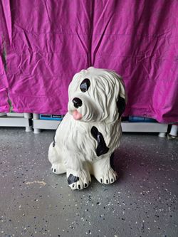 Ceramic Sheep Dog