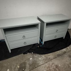 Green nightstands 