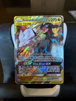 Reshiram & Zekrom GX NM Pokemon Card