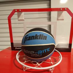 DOOR BASKETBALL HOOP AND BALL WITH BREAKAWAY RIM FREE DELIVERY