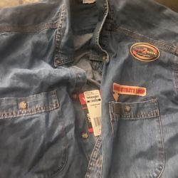Wrangler Work Shirt Long Sleeve XL