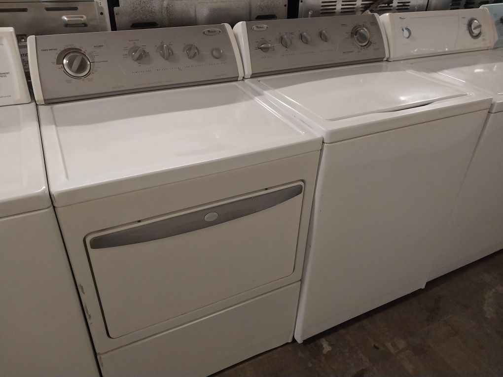 Whirlpool Heavy Duty Top Load Washer And Dryer Set Delivery Installation Available