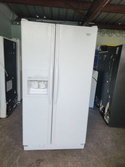 Whirlpool White Side By Side Refrigerator