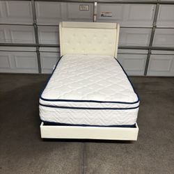 Twin Size Bed With Mattress