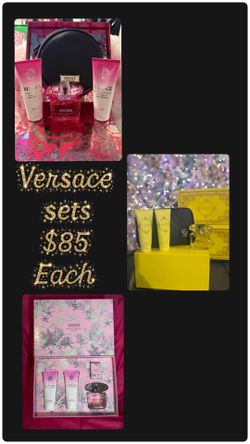 Versace Sets $85 each