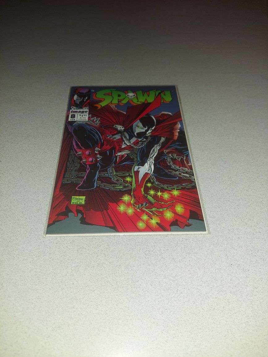 1993 SPAWN #8 COMIC BAGGED AND BOARDED 