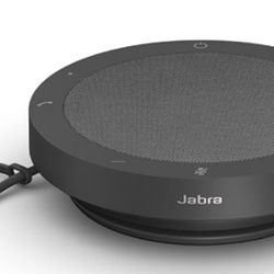Jabra Speak2 40 Portable Speakerphone - 4 Noise-Cancelling Mics, 50mm Full Range Speakers with Wideband Audio for Clear Sound, USB-A/USB-C Connections