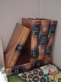 Booked bookshelf and storage