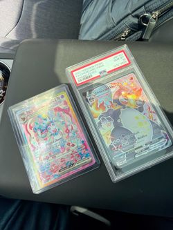 Pokémon Slab / Single Charizard and Espeon