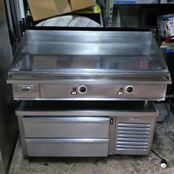 KEATING 48" MIRACLEAN CHROMETOP GAS GRIDDLE