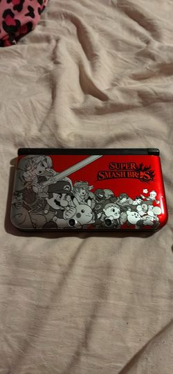 Nintendo 3DS XL limited edition super smash bros red
