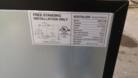 Nostalgia 2024 kegerator krs2100