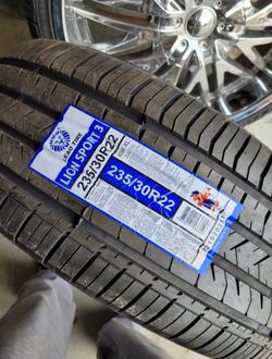 235/30/22 Brand new Tires Set