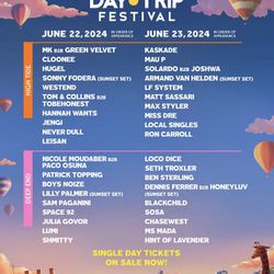 Day Trip Festival Ticket