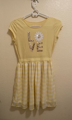 Yellow Dress Size 10/12