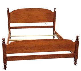 Antique Children’s Maple bed frame and desk