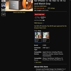 FOR SALE LISEN 3 IN 1 CHARGING CUBE