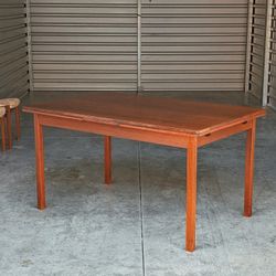 Nils Jonsson for Troeds Teak Dining Table - Extends to 101"