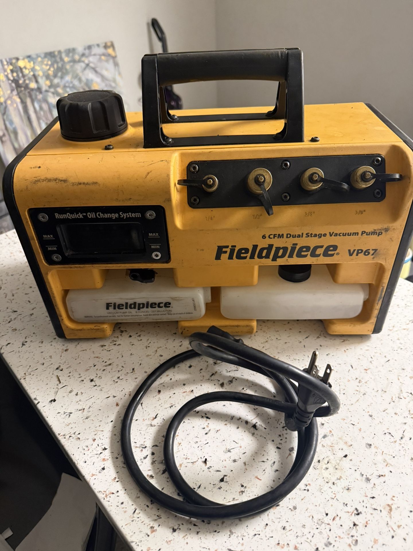 Field Piece VP67 6 CFM Vacuum Pump