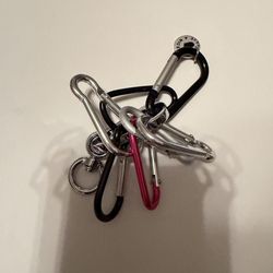 Multi-Color Carabiner Keychain Set